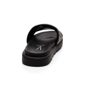 Chinelo Vizzano Rasteiro Feminino Strass 6459.132 Preto