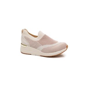 Tênis Modare Ultra Conforto Feminino Slip On Ortopédico Knit 7394.100 Off-White