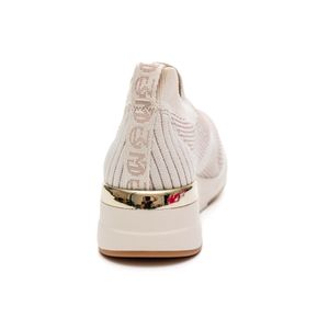 Tênis Modare Ultra Conforto Feminino Slip On Ortopédico Knit 7394.100 Off-White