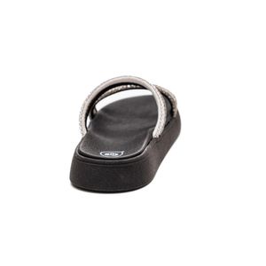 Chinelo Molekinha Rasteira Infantil Menina Strass 2358.103 Preto
