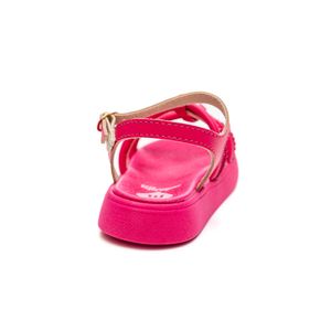 Sandália Molekinha Infantil Menina Papete Com Strass 2733.103 Pink