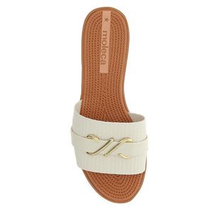 Chinelo Moleca Rasteira Feminina 5297.472 Off-White