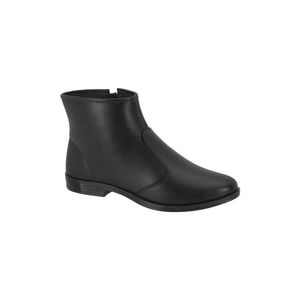Bota Moleca Cano Curto Feminina Napa 5333.100.27060 Preto