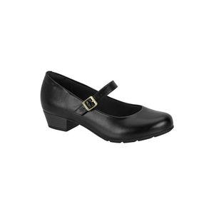 Sapato Modare Ultra Conforto Feminino Boneca 7032.540.5536new Preto