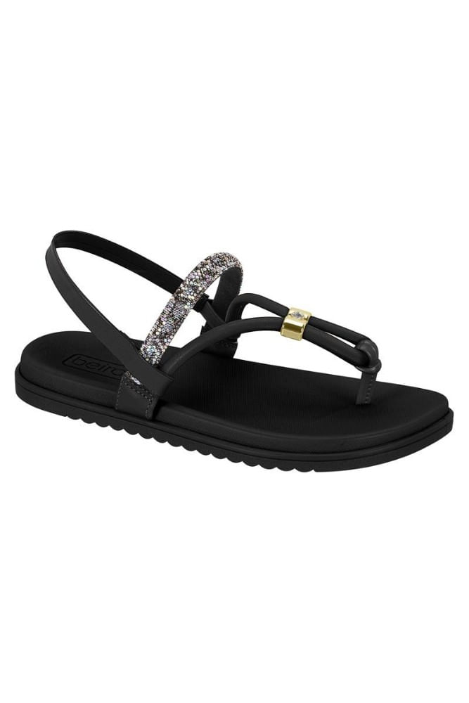 Sandalia Rasteira Beira Rio 8529.204.28691 Preto