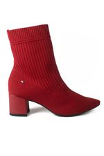 Bota-Dakota-Cano-Medio-Knit-Vermelho