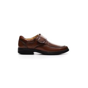 Sapato Social Calprado  Masculino Em Couro 3191 Castanho