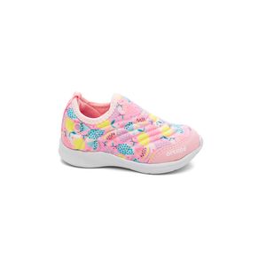 Tênis Ortopé Slip On Infantil Menina Happy 22800102-0004 Rosa Claro