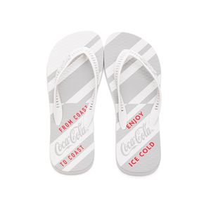 Chinelo Coca Cola  Hoxie 2 Masculino Cc4440 Branco