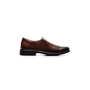 Sapato Social Pegada Em Couro Masculino 124778-02 Marrom