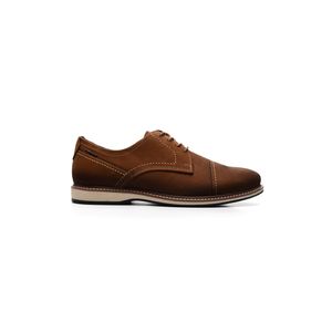 Sapato Casual Pegada Masculino Em Couro Masculino 125153-04 Marrom
