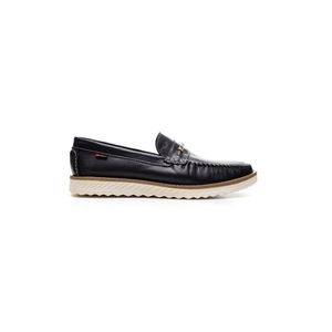 Sapato Calprado Mocassim Masculino Em Couro 515 Marinho