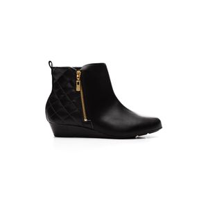 Bota Modare Ultra Conforto Feminina Cano Baixo 7076.102 Preto