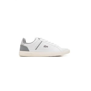 Tênis Masculino Lacoste Europa Pro Em Material Sintético Masculino 45sma0030br081 Branco