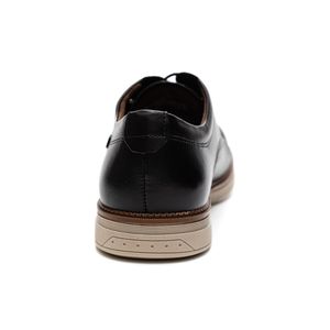 Sapato Casual Pegada Masculino Cardiff Em Couro 126702-01 Preto