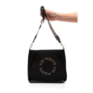 Bolsa  Via Marte Shoulder Bag Feminina Pequena B2-514-01 Preto