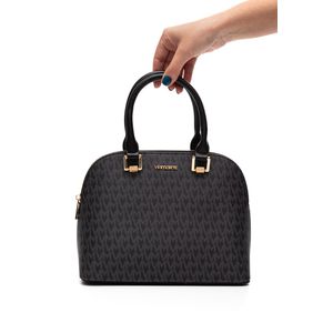 Bolsa Via Marte Tote Bag Médio Feminina B2-525-01 Preto
