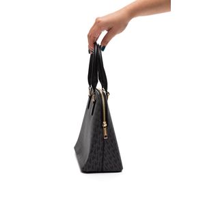 Bolsa Via Marte Tote Bag Médio Feminina B2-525-01 Preto