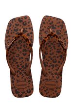 Chinelo-Havaianas-Sl-Squar-Velvet-Marrom-
