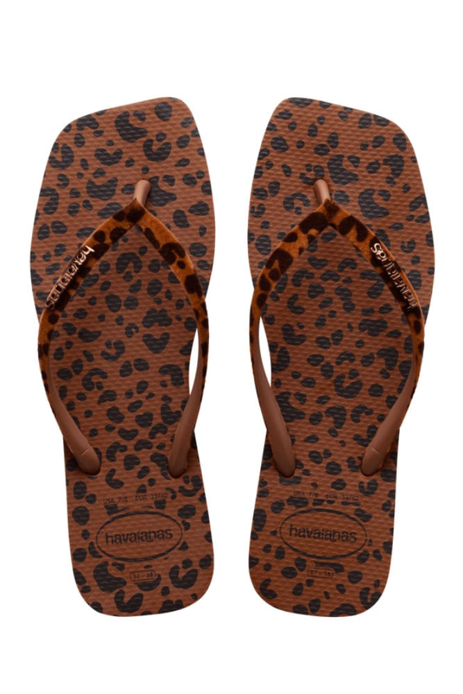 Chinelo-Havaianas-Sl-Squar-Velvet-Marrom-