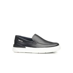 Tênis Casual Pegada Masculino Levi Em Couro 110902-04 Preto