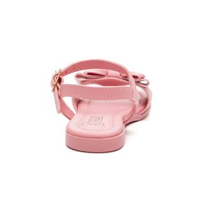 Sandália Klin Infantil Feminina Laço Duplo Suami Mini 177078 Rosa