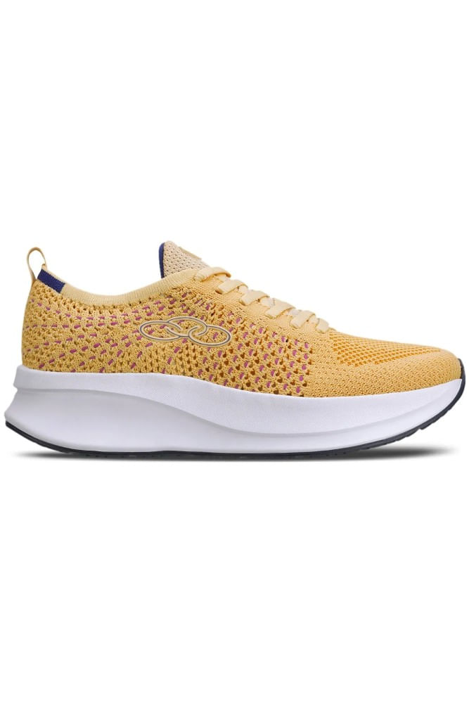 Tenis-Olympikus-Vest-Para-Caminhada-Feminino-Amarelo
