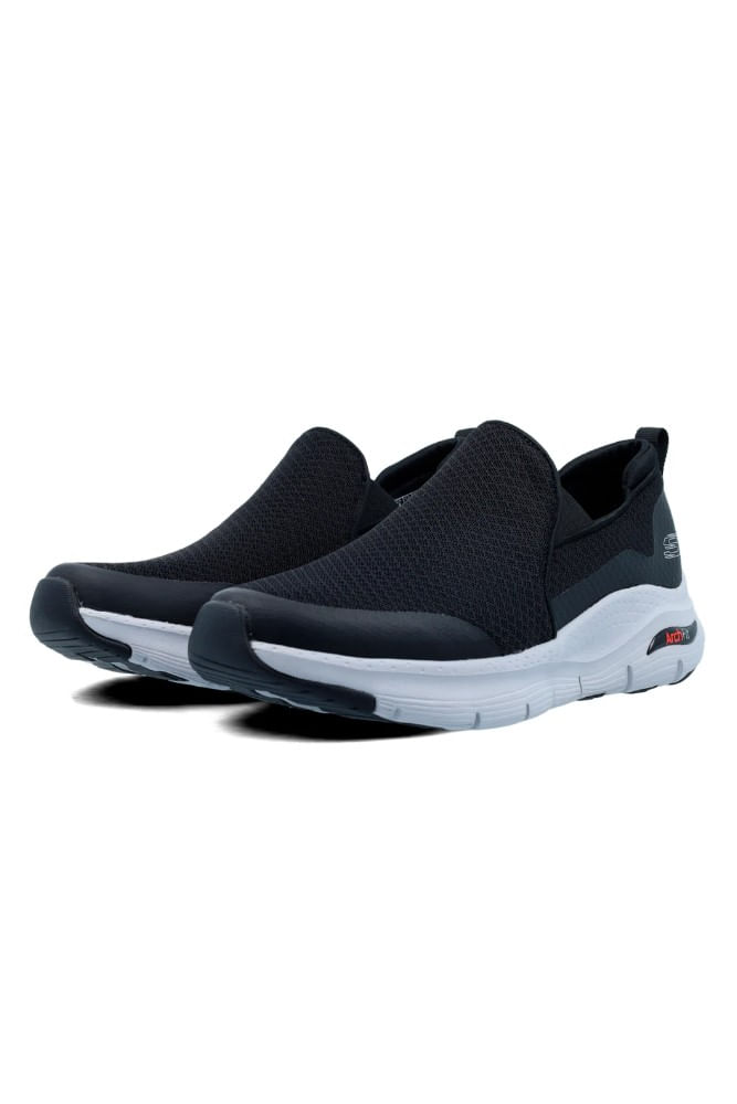 Tenis-Skechers-Arch-Fit-Masculino-232043br-Bkw-Preto