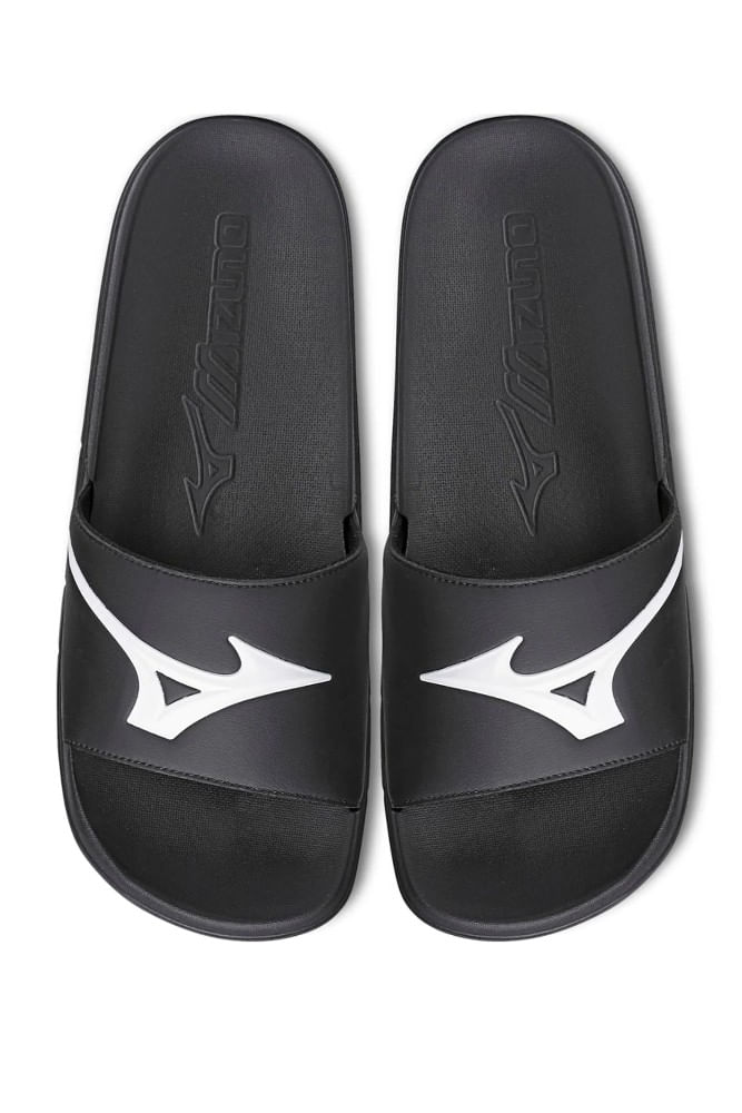 みな Chinelo Mizuno Slide Basic Unisex Preto