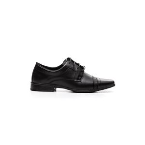 Sapato Social Masculino West Line 15070 Kit 3 Em 1 Preto