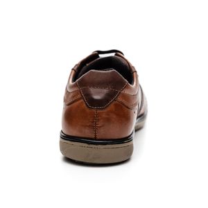 Sapatênis Zapattero Casual Masculino Couro 0418 Castanho