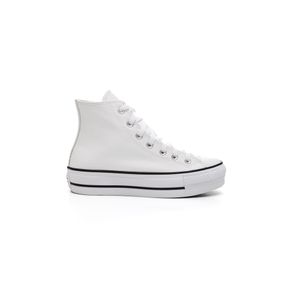 Tênis All Star Chuck Taylor Flatform Feminino Couro  Ct09820001 Branco