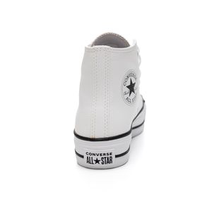 Tênis All Star Chuck Taylor Flatform Feminino Couro  Ct09820001 Branco