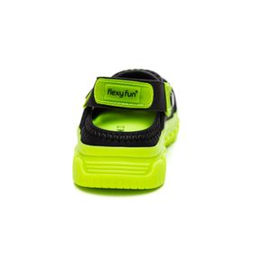 Sandália Novope  Flex Fun Infantil Menino  99001290-2019 Preto