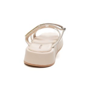 Tamanco Bottero Anabela Feminino Couro 368602 Off-White