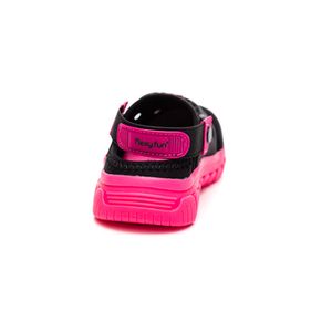 Sandália Novopé  Flex Fun Infantil Menina 99001290-2627 Preto
