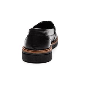 Sapato Mabeco Mocassim Masculino Em Couro 2003 Preto