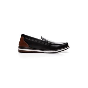 Sapato Mabeco Mocassim Masculino Em Couro 3001 Preto