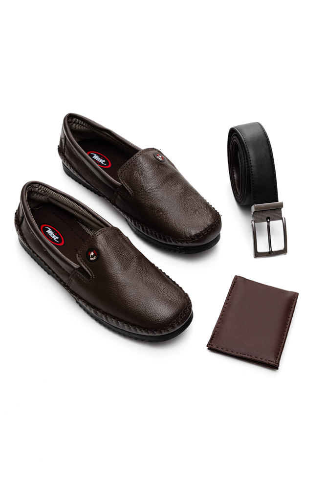 Kit-West-Line-Mocassim-Carteira-E-Cinto-Masculino-Couro-1700-Marrom