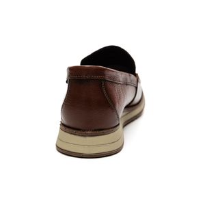 Sapato Serafim Casual Masculino Couro 19759 Marrom