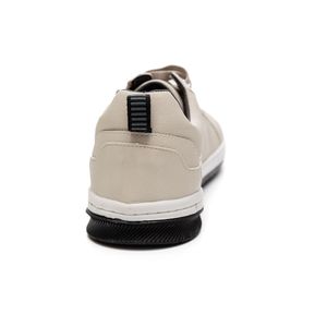 Sapatênis West Line Casual Masculino Zíper 7201 Off-White
