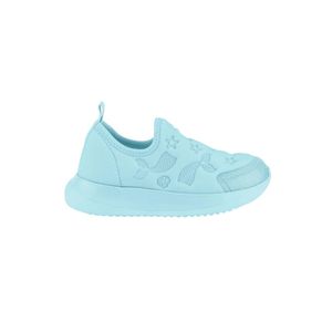 Tênis Bibi Slip On Flash Infantil Menina De Sereia 1232063 Azul