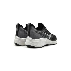 Tênis Mizuno Junior Cool Ride 2 Corrida Juvenil Menino Preto