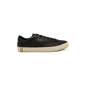 Tênis Coca Cola Torino Casual Masculino Couro Cc2317-977 Preto