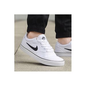 Tênis Nike Sb Chron 2 Canvas Casual Unissex Dm3494-100 Branco