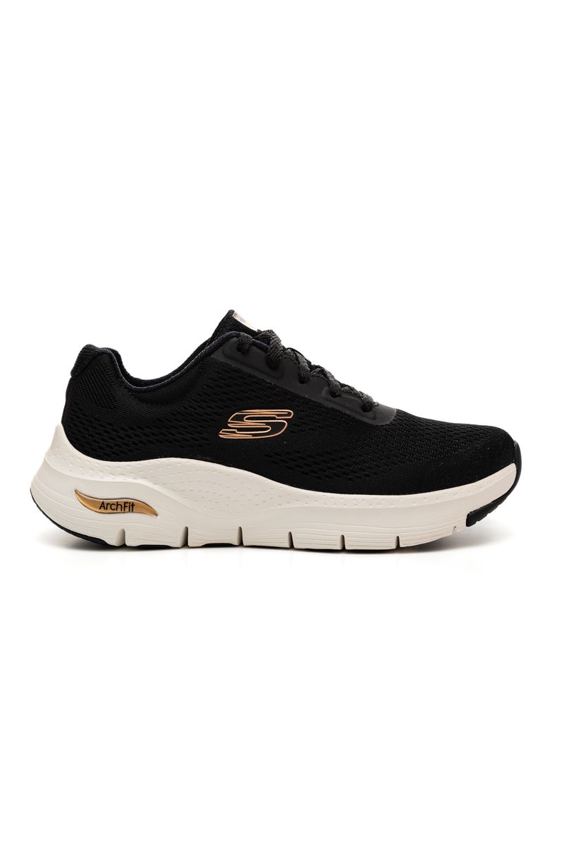 Tenis-Skechers-Arch-Fit-Big-Appeal-Caminhada-Feminino-149057br-Bkrg-Preto
