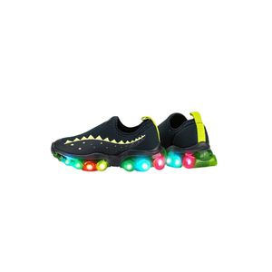 Tênis Bibi Led Infantil Menino Roller Celebration 2.0 Dino 1217079 Marinho