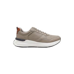 Tênis Democrata Denim Brad Ultra Light Masculino Couro 527101-003 Bege