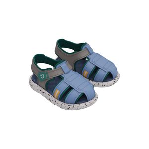 Sandália Cartago Mini Pescador Ii Bebe Menino Velcro 12210-Az240 Azul