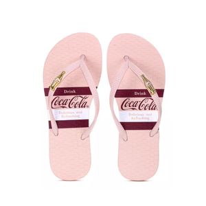 Chinelo Coca Cola Andale Feminino Cc4379 Rosa Claro